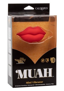 Mini Wibrator Muah Czerwone Usta