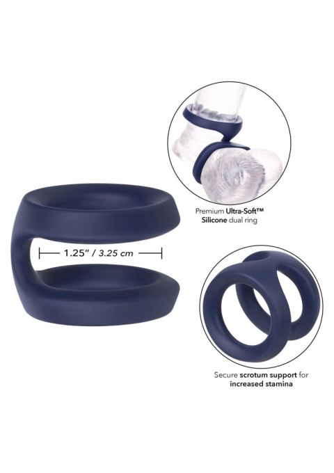 Viceroy Dual Ring – Niebieski Pierścień Erekcyjny