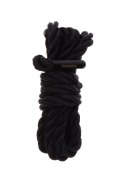Lina do Bondage TABOOM 1,5 m, 7 mm, Czarna