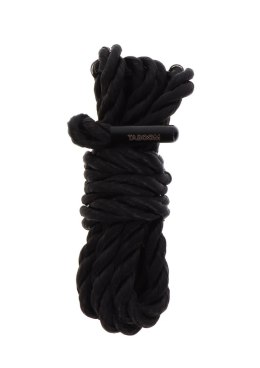 Lina do Bondage TABOOM 1,5 m, 7 mm, Czarna