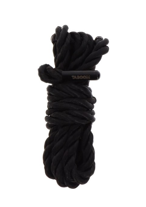 Lina do Bondage TABOOM 1,5 m, 7 mm, Czarna