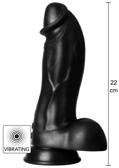 Wibracyjne Dildo Dinozaur 'Monster' – Czarne