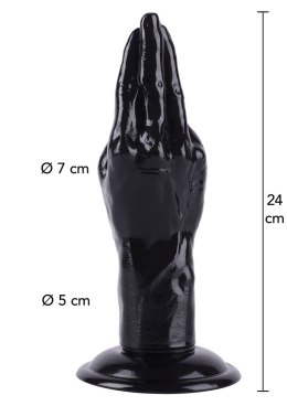 Głęboki Penetrator Analny XL 24 cm – Czerń Namiętności