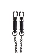 Zaciski na Sutki Heavy Duty – Regulowane, Czarne