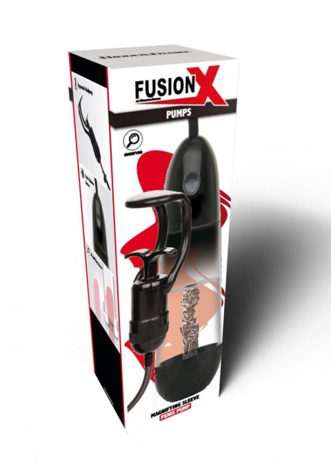 Hidden Desire Fusion X: Pompka do Penisa z Soczewką Powiększającą
