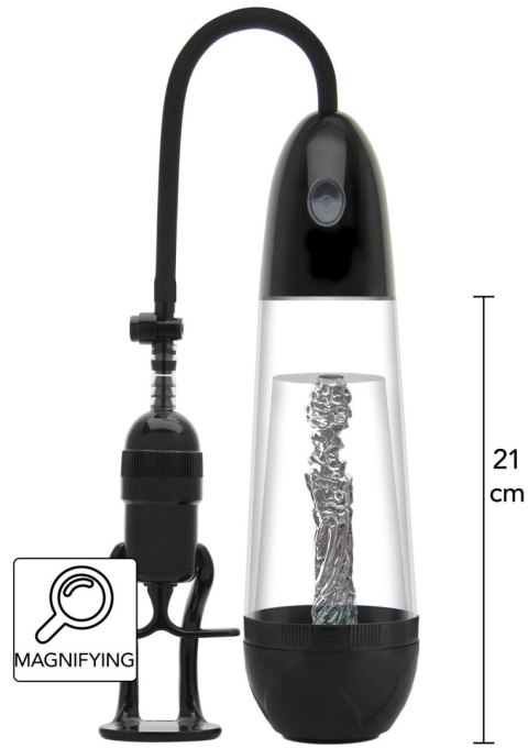 Hidden Desire Fusion X: Pompka do Penisa z Soczewką Powiększającą