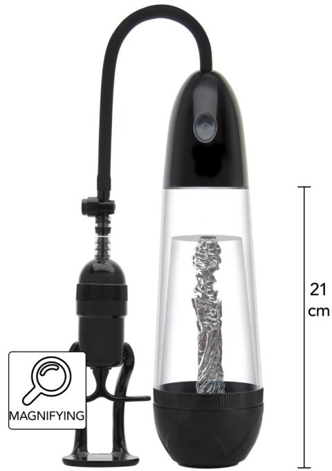 Hidden Desire Fusion X: Pompka do Penisa z Soczewką Powiększającą