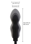 Nadmuchiwany korek analny Bulb Starter – Czerń