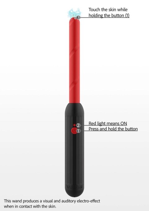 Różdżka Elektrostymulująca Prick Stick – Czarna