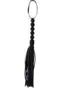 Czarny Flogger z Koralikami