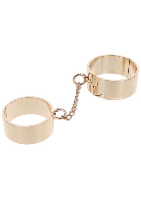 Eleganckie Kajdanki na Nadgarstki w Odcieniu Rose Gold