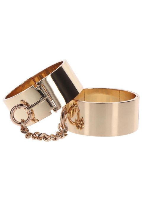 Eleganckie Kajdanki na Nadgarstki w Odcieniu Rose Gold