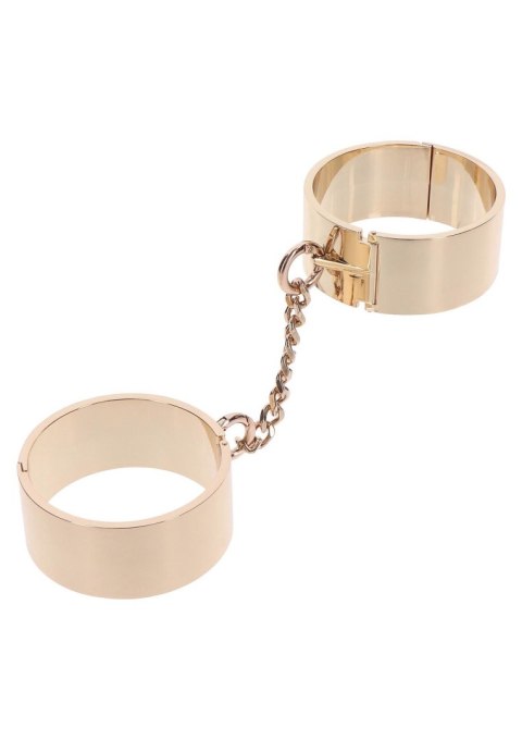 Eleganckie Kajdanki na Nadgarstki w Odcieniu Rose Gold