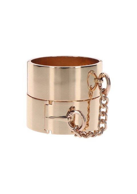 Eleganckie Kajdanki na Nadgarstki w Odcieniu Rose Gold