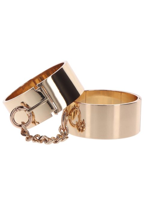 Eleganckie Kajdanki na Nadgarstki w Odcieniu Rose Gold