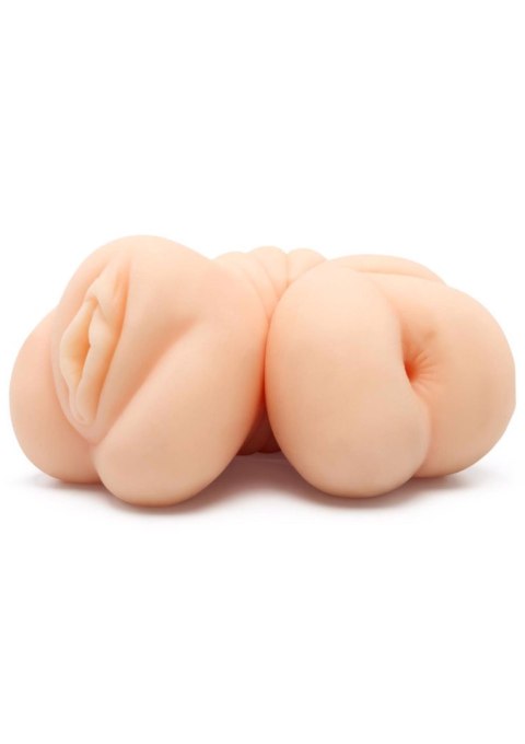 Snug – Podwójny Masturbator Waginalno-Analny, Jasna Karnacja