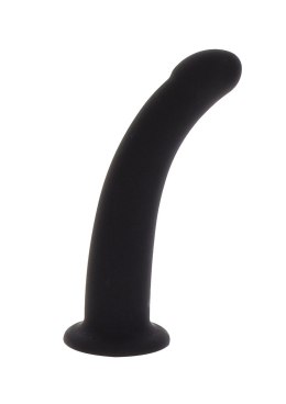 Realistyczny Dildo Strap-On – Czarny (średni)