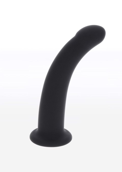 Realistyczny Dildo Strap-On – Czarny (średni)