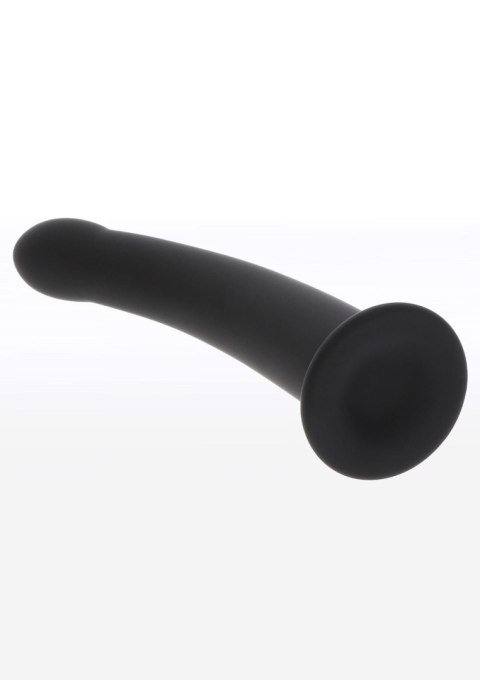 Realistyczny Dildo Strap-On – Czarny (średni)