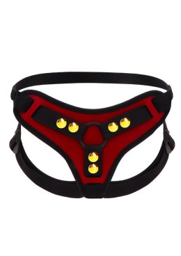 Czerwona Uprząż Strap-On Taboom