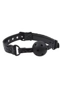 Czarny knebel kulkowy Ball Gag