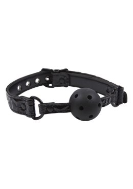 Czarny knebel kulkowy Ball Gag
