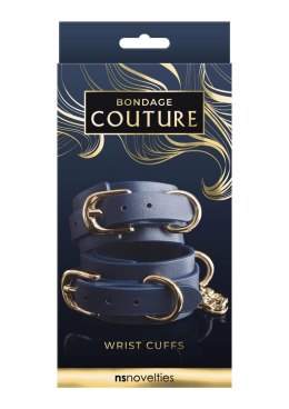 Niebieskie Kajdanki na Nadgarstki Bondage Couture