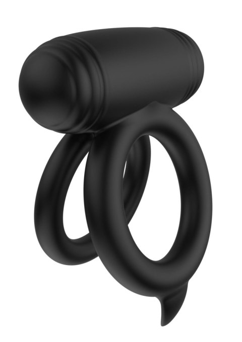 Elitarny Podwójny Pierścień Erektcyjny Elite Power Twin C-Ring z Wibracją