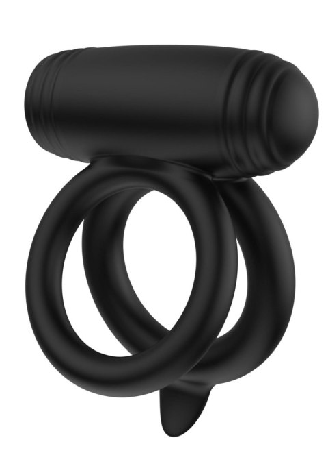 Elitarny Podwójny Pierścień Erektcyjny Elite Power Twin C-Ring z Wibracją