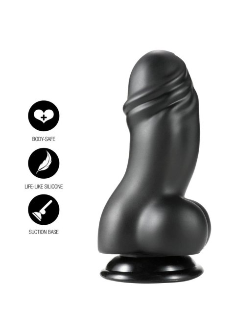 Dildo INFERNO Fat Boys PVC z Przyssawką, 19 cm
