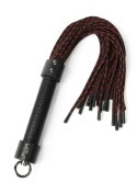 Flogger z Naturalnej Skóry z Węzłami