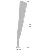 Bat z naturalnej skóry 75 cm