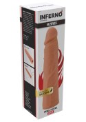 Inferno – Silikonowa Nakładka Przedłużająca Penisa 20 cm