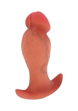 Realistyczny Korek Analny z Płynnego Silikonu – 10 cm