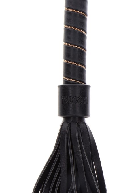 Pejcz TABOOM z Ćwiekami - Elegancka Czerń