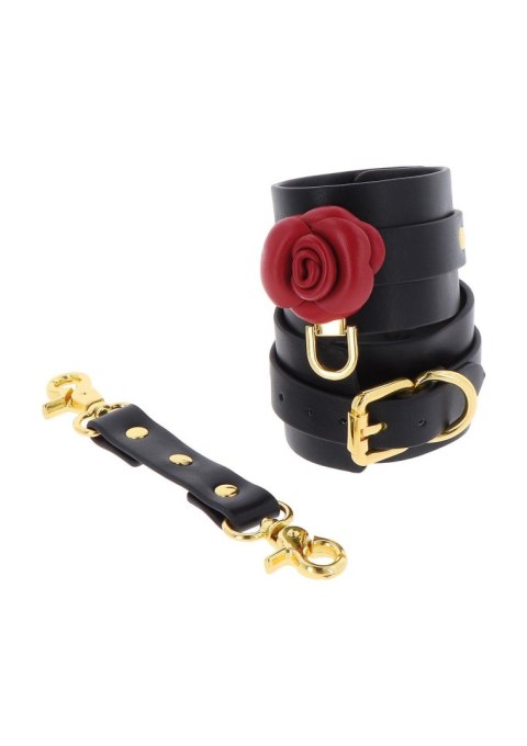 Kajdanki na Kostki TABOOM Wild Roses Czarne