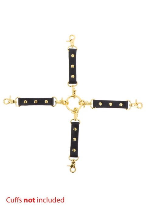 Uprząż Krępująca Wild Roses Hogtie – Czarna