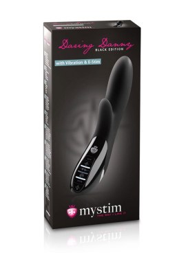Wibrator eStim Daring Danny – Czarna Elegancja Stymulacji