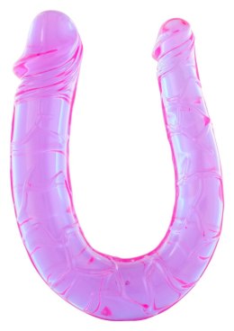 Fioletowe Dildo Dwugłowicowe