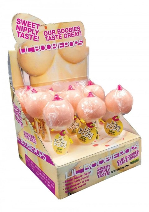 Lizak Boobie Pops w kształcie piersi