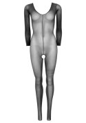 Zmysłowe Bodystocking z Długim Rękawem – Czarna Elegancja