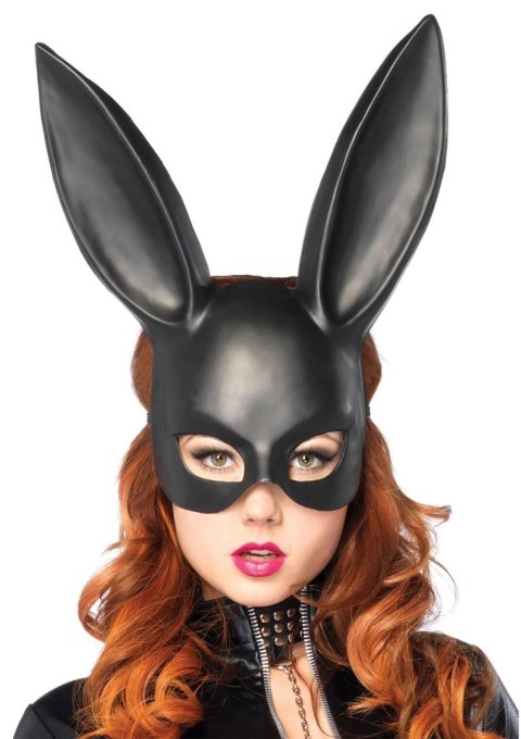 Czarna Maska Króliczka Masquerade