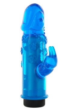 Niebieski Mini Wibrator Króliczek