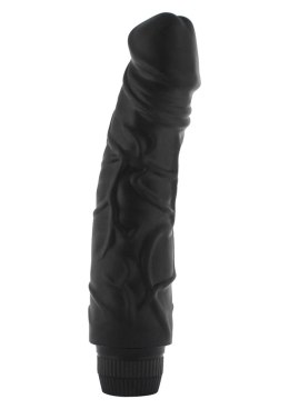 Wibrator Realistyczny Pleasures – 22 cm, Czarny