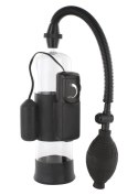 Pompka Powiększająca z Wibracjami Power Pump Black