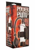 Pompka Powiększająca z Wibracjami Power Pump Black