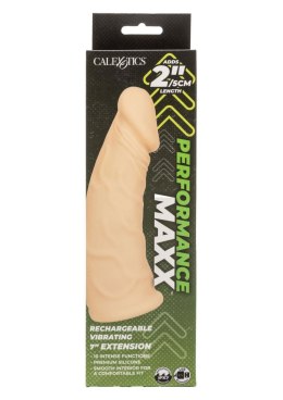 Realistyczna Wibrująca Nakładka Przedłużająca 17,8 cm