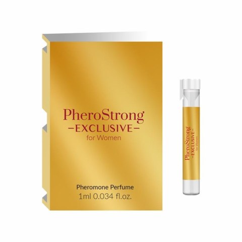 PheroStrong Exclusive dla kobiet – miniatura feromonów 1 ml