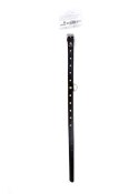 Fetish B-Series - Obroża 2 cm z Srebrnymi Kryształkami