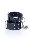 Eleganckie Kajdanki Fetish B - Series z Nitami, 4 cm